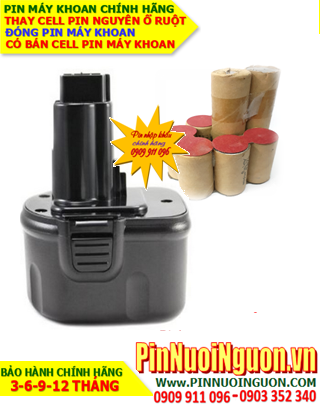 Pin máy khoan Bosch 9.6V-2000mAh, thay cells pin / hàng có sẳn - bảo hành 06 tháng